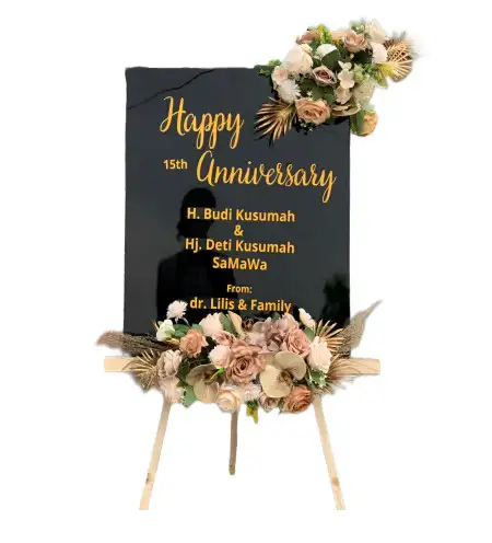 Papan Bunga Akrilik Jampes